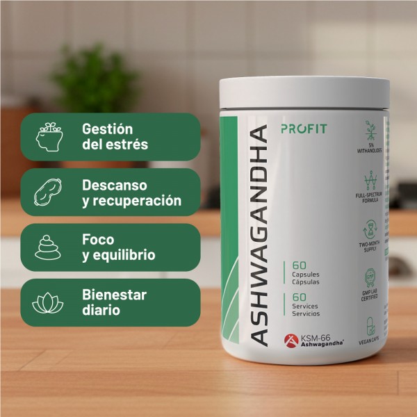 Ashwagandha KSM-66 - 60 vcaps.