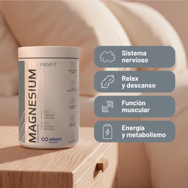 Magnesium Bisglycinate Albion - 60 vcaps.