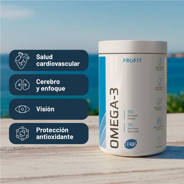 Pack 2x Omega 3 IFOS - 90 perlas