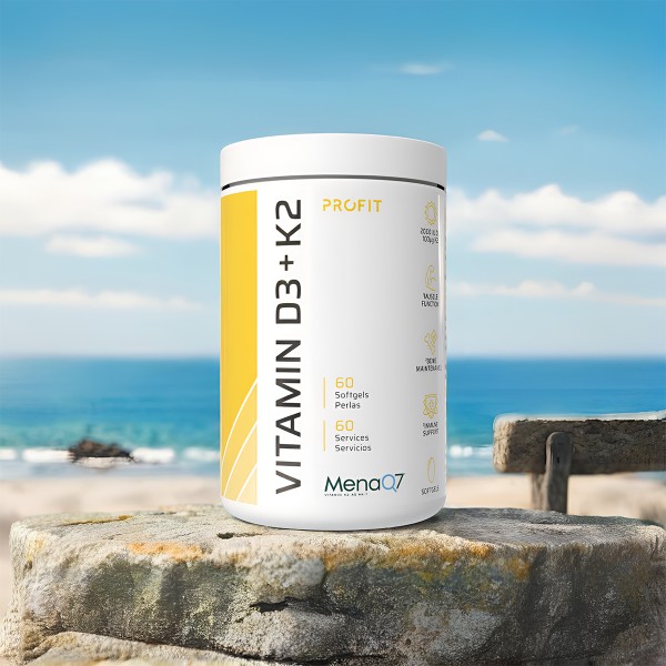 Vitamin D3 + K2 - 60 Softgels